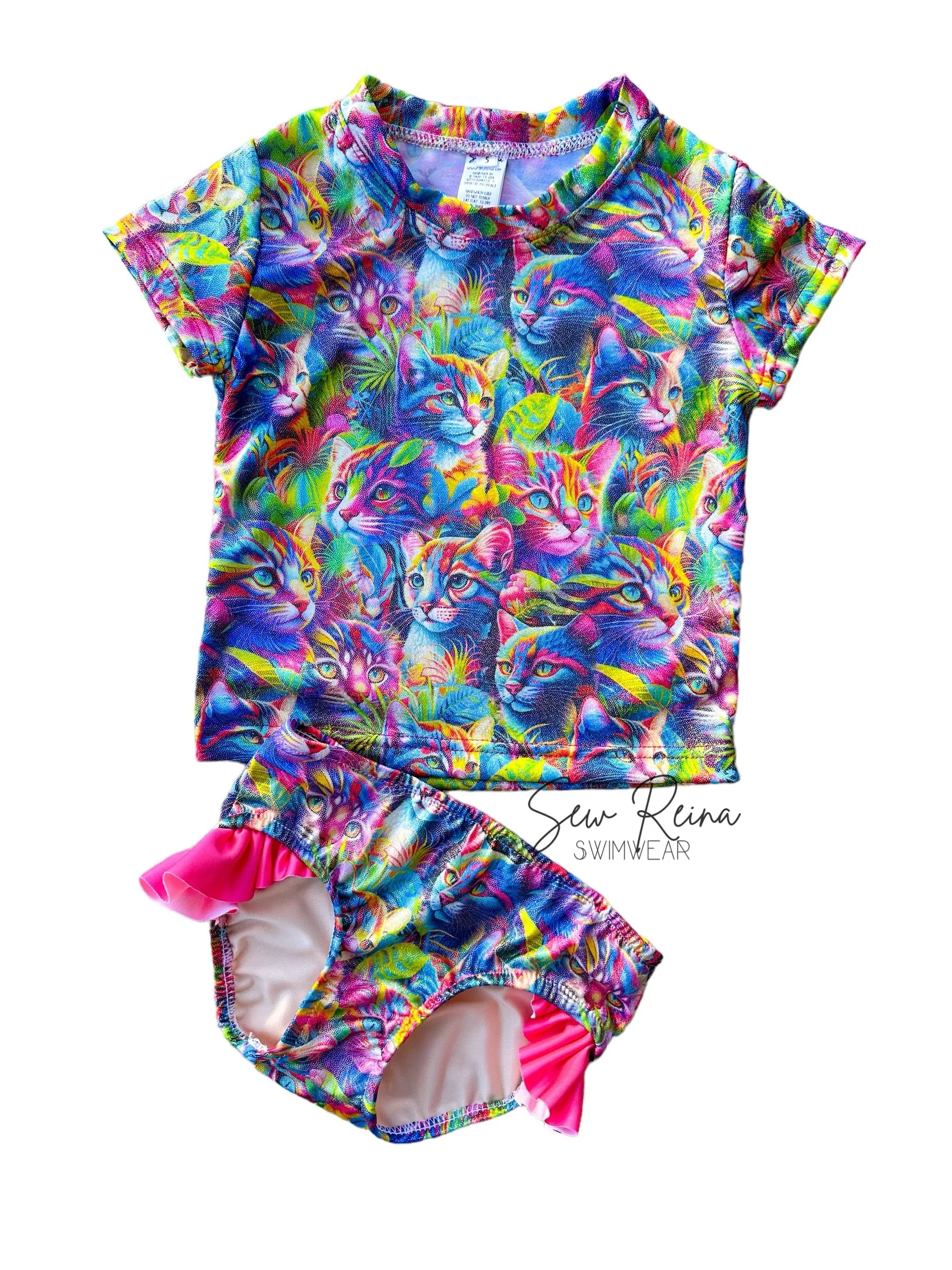 5T Cats Rashguard & Bottoms Set, RTS
