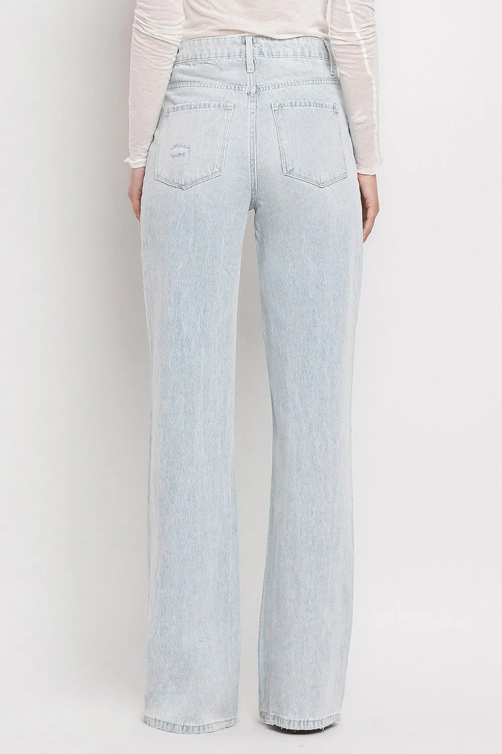 90s High Rise Flare Jean by Vervet