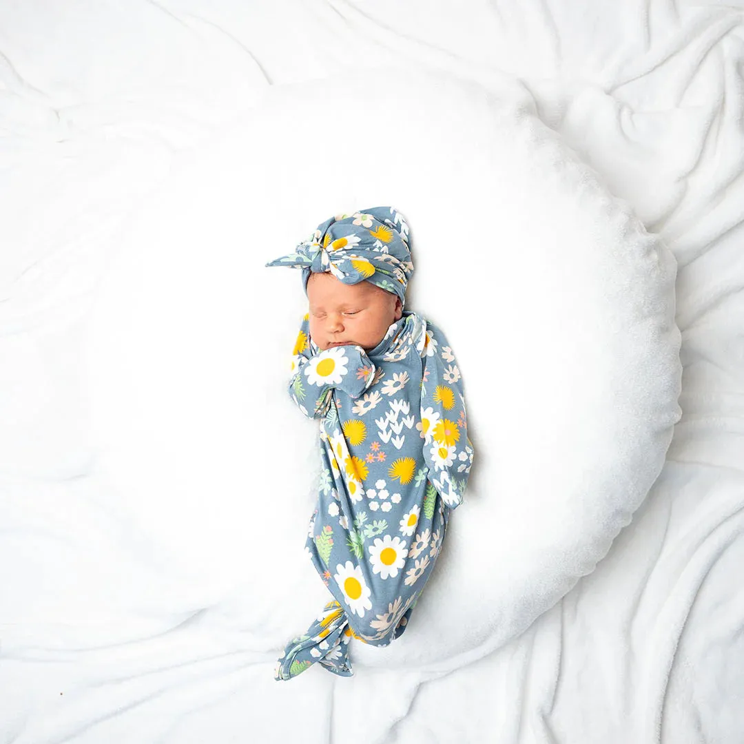 Bamboo Gown & Hat Newborn Baby Set