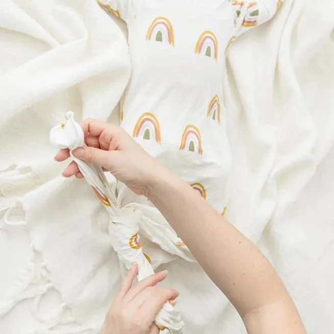 Bamboo Gown & Hat Newborn Baby Set