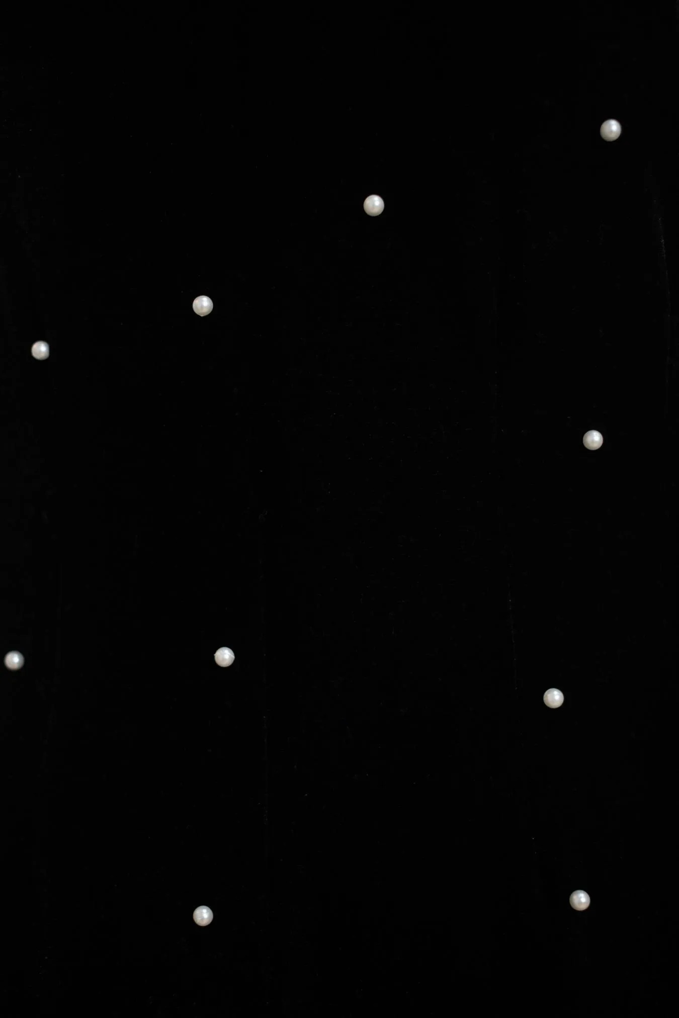 Brewster Jumpsuit - Black Velvet Pearl