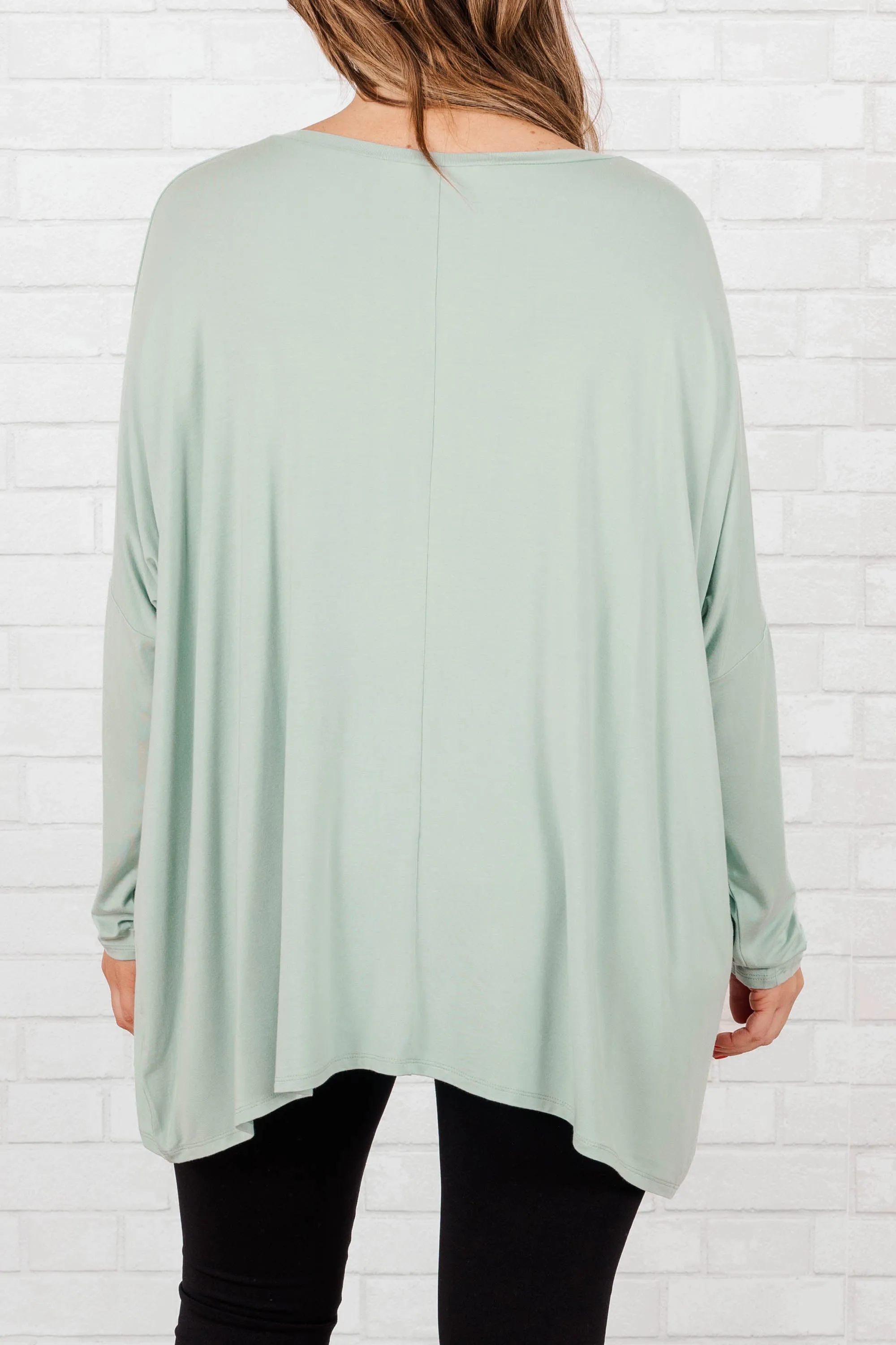 Call Me Today Top, Light Green