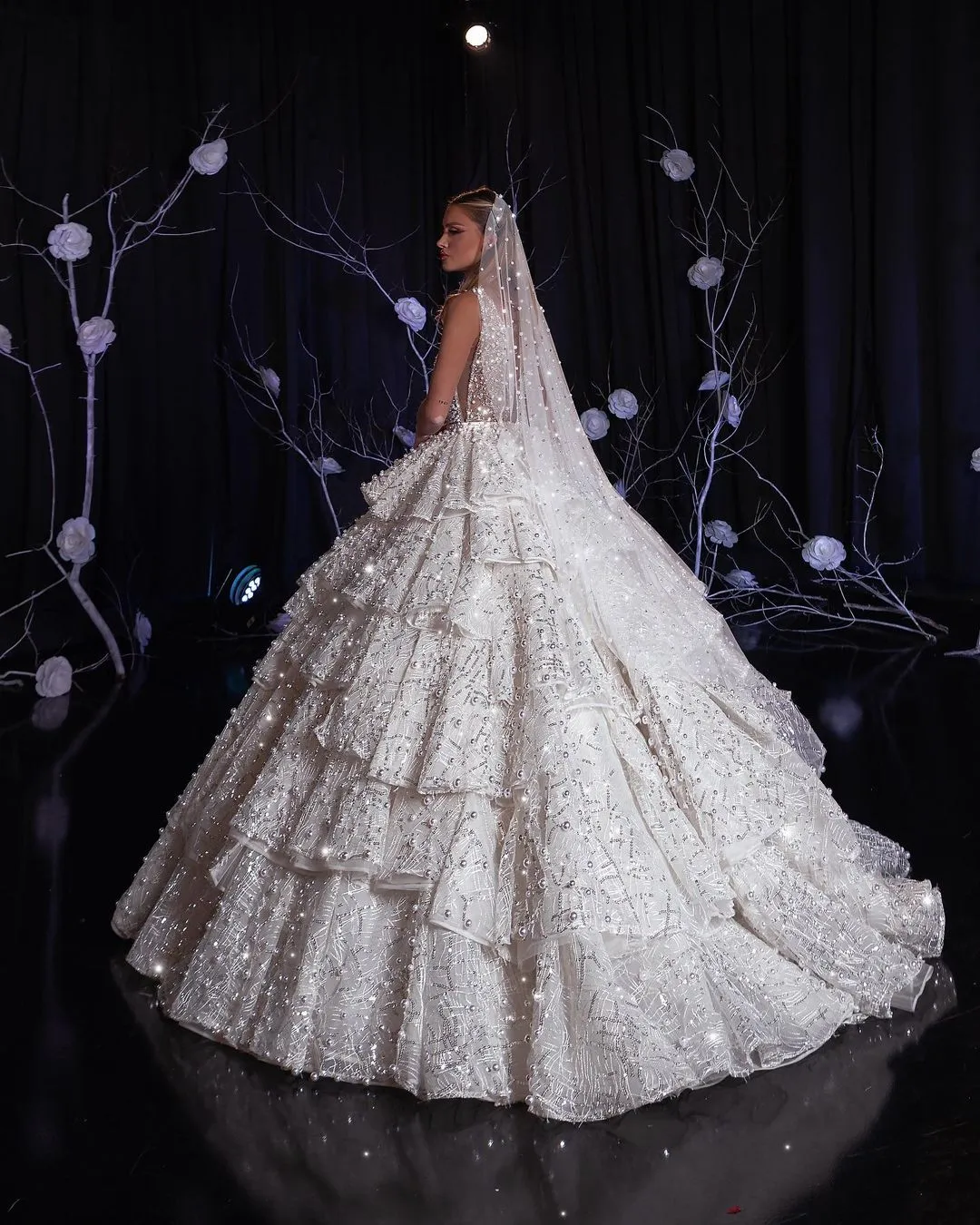 Carlene Luxury White Wedding Dress