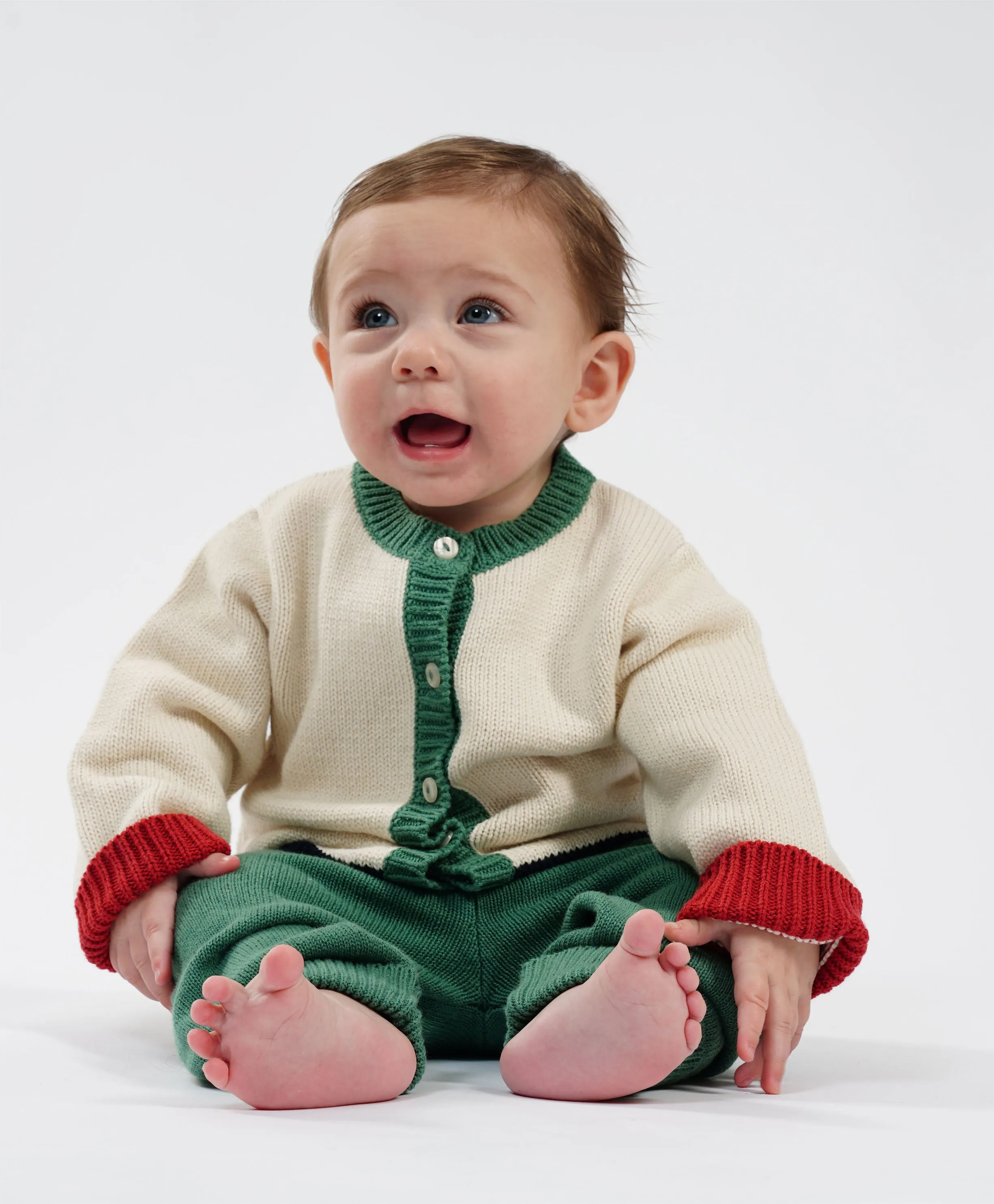 Chunky Knit Cardigan | Multi