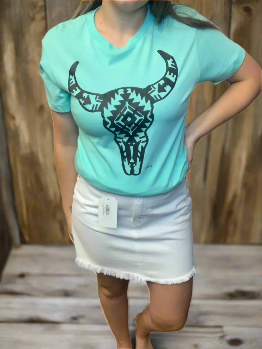 Classic Fray Skirt
