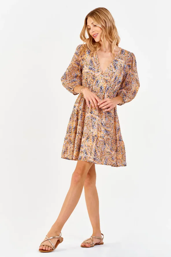Dear John Paloma dress, short deep-v