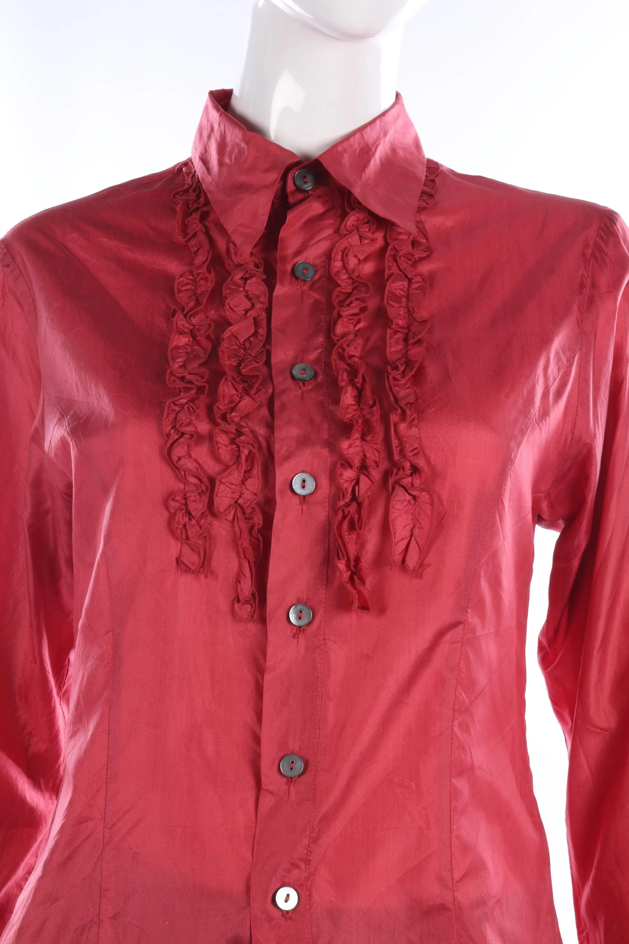 Hobbs silk pink blouse size 10
