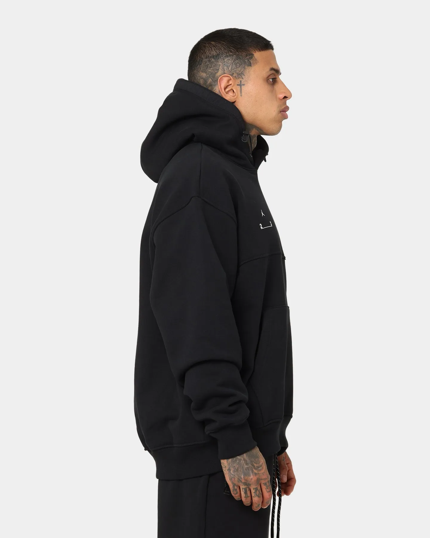Jordan 23 Engineered Statement Fleece Pullover Hoodie Black/White