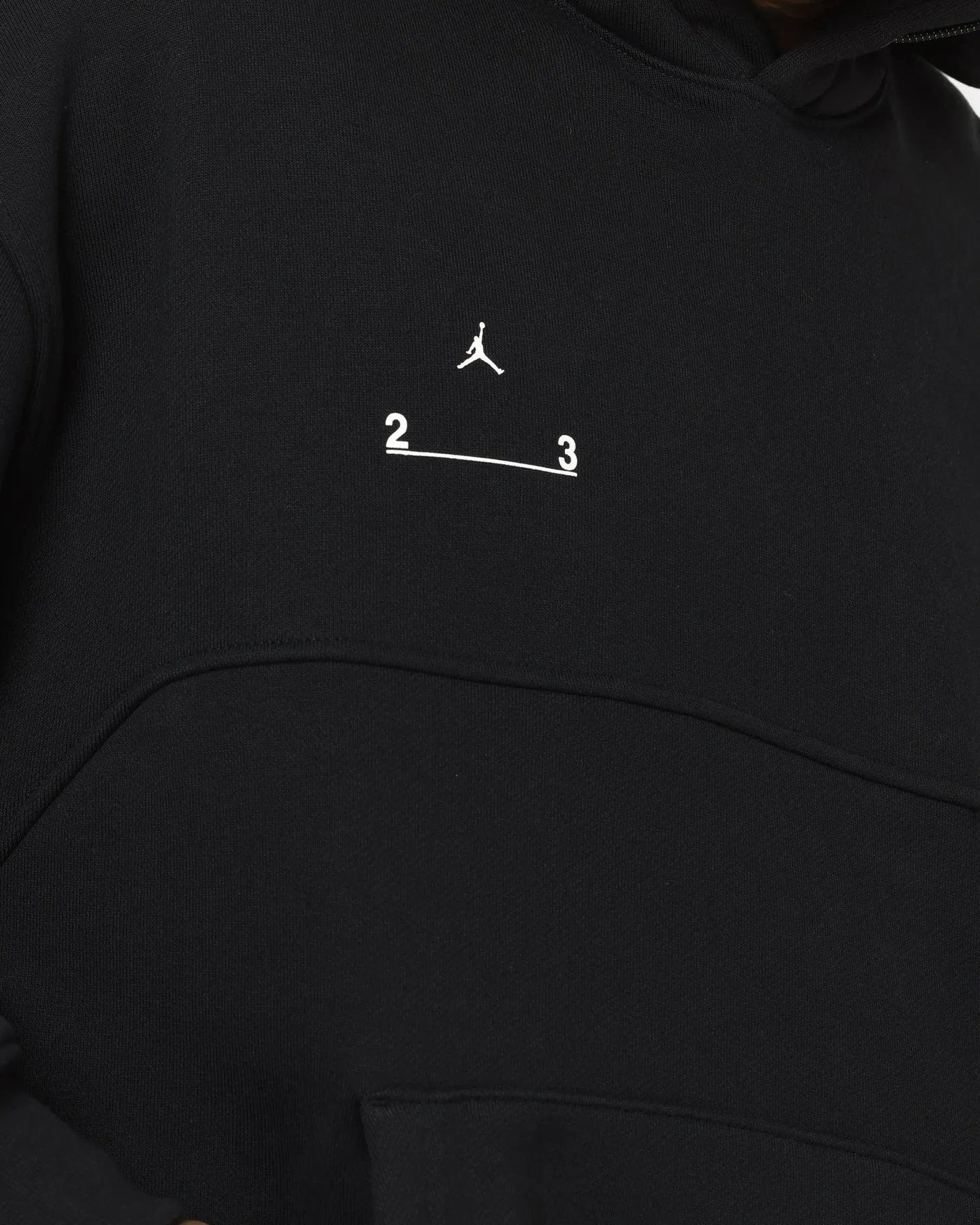 Jordan 23 Engineered Statement Fleece Pullover Hoodie Black/White