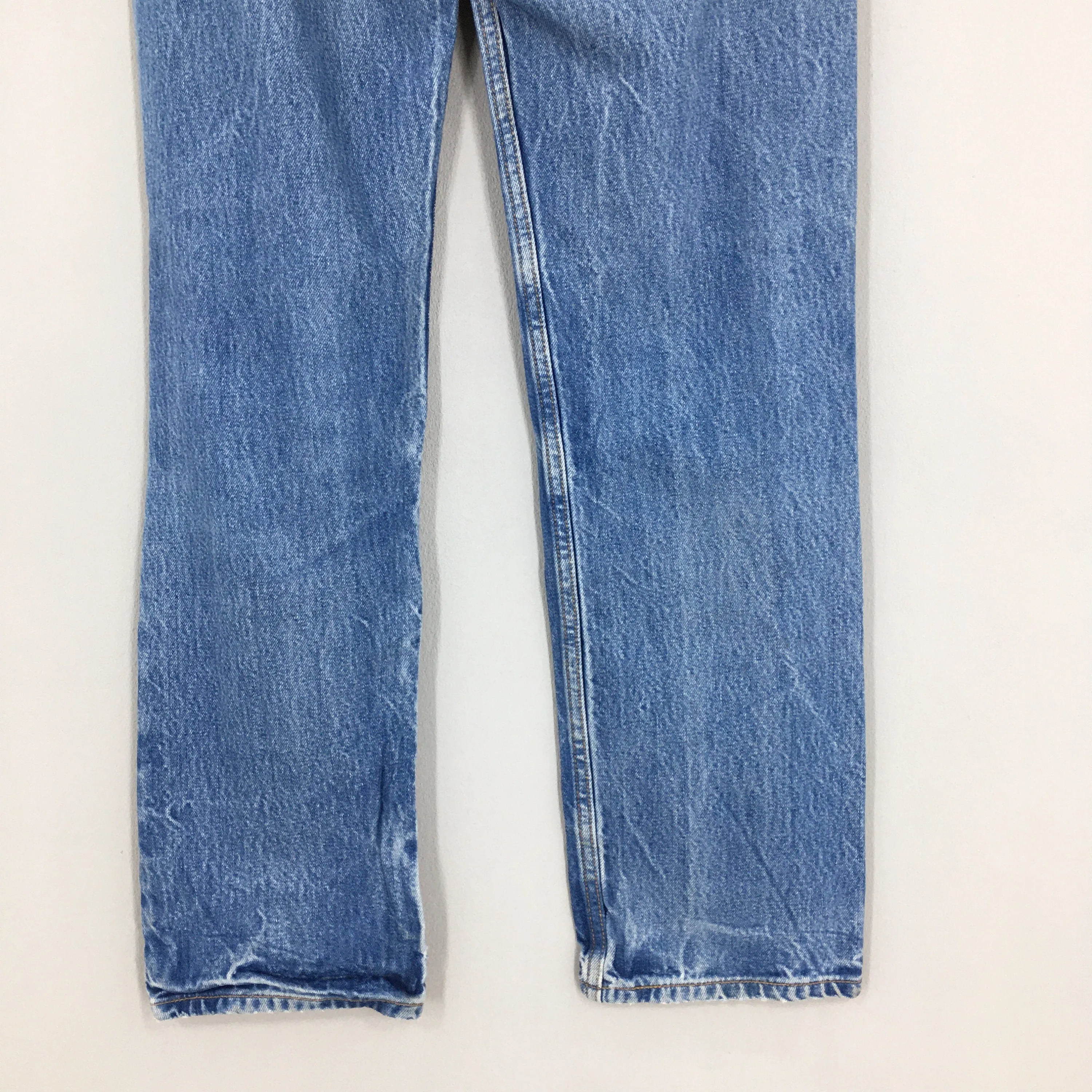 Levi's 501 Faded Dirty Blue Jeans Size 27x31