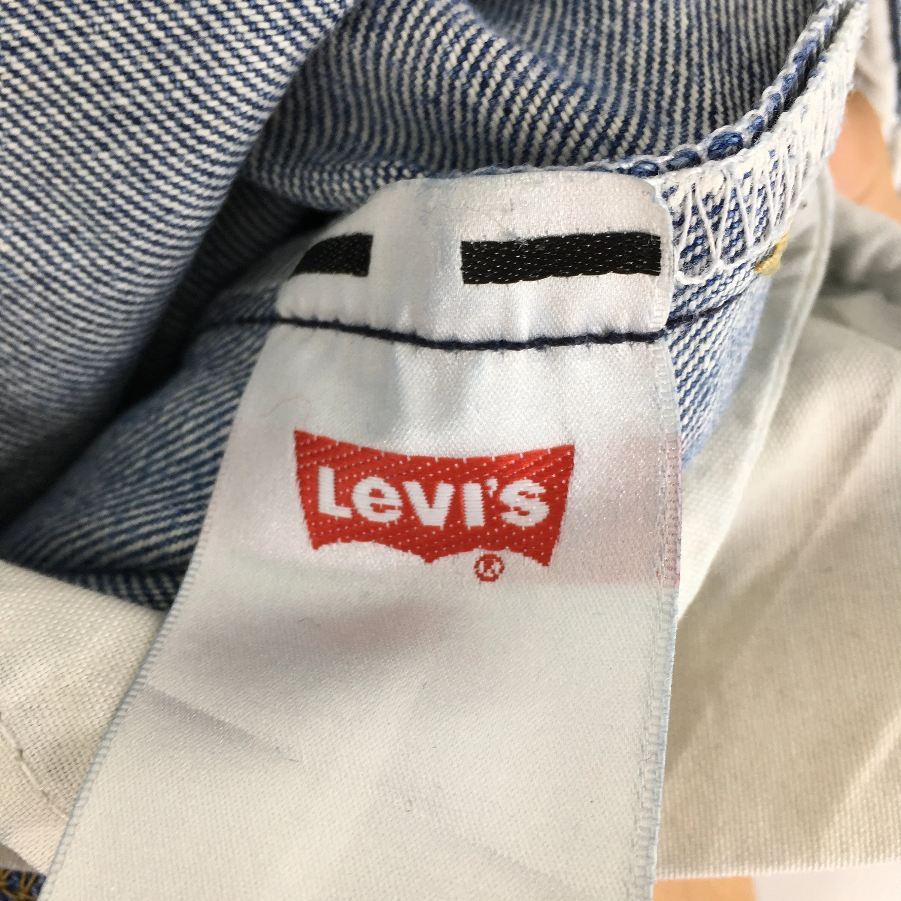Levi's 501 Faded Dirty Blue Jeans Size 27x31
