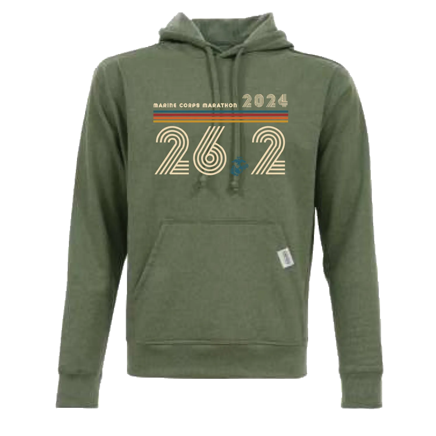 Men's Recover 2024 MCM Pullover Hoodie Retro 26.2