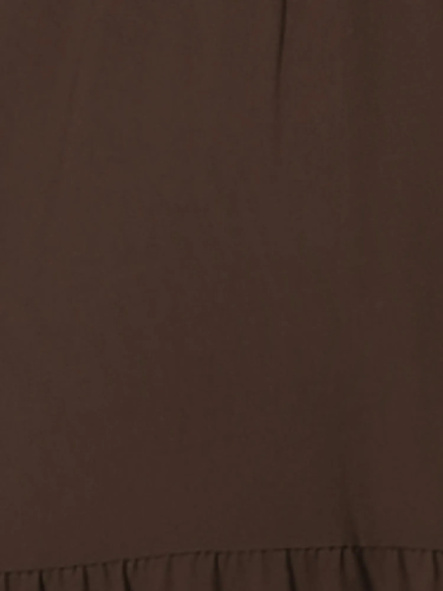 Midi Solid Elastic Waist Flare Tiered Long Pockets A-Line Skirt