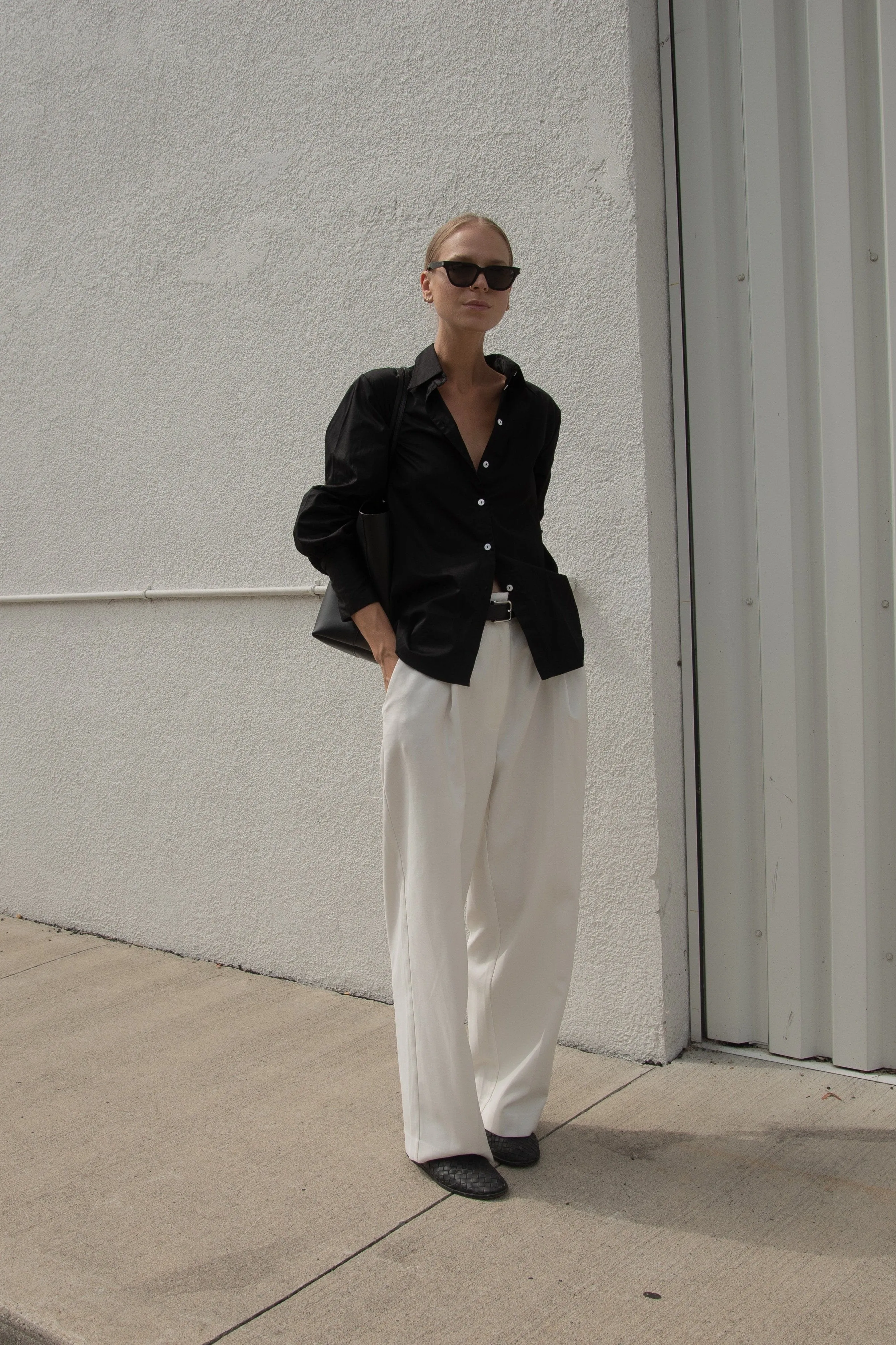 Museo Button Up - Black