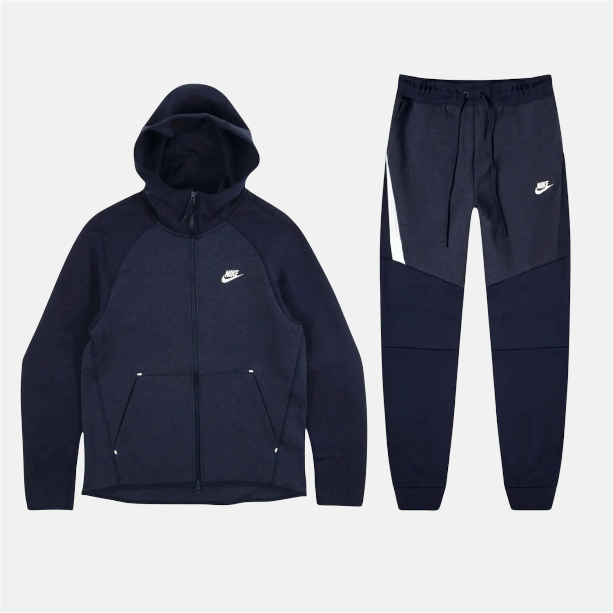 Nike Tech Fleece Set - Two Tone Navy (2nd Gen - Old Season)