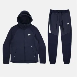 Nike Tech Fleece Set - Two Tone Navy (2nd Gen - Old Season)