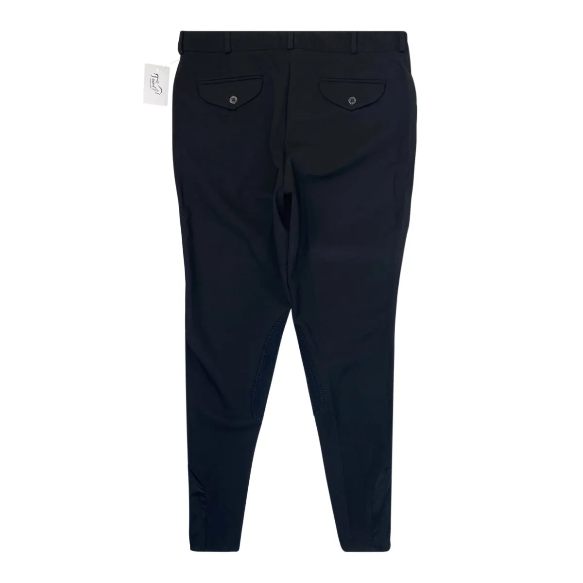 Ovation Men's Four-Pocket Classic Riding Breeches in Black - Men's 32R
