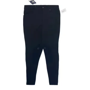 Ovation Men's Four-Pocket Classic Riding Breeches in Black - Men's 32R