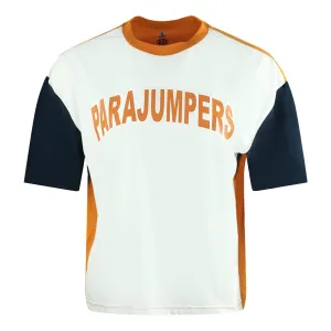 Parajumpers Block Tee Logo White Box T Shirt