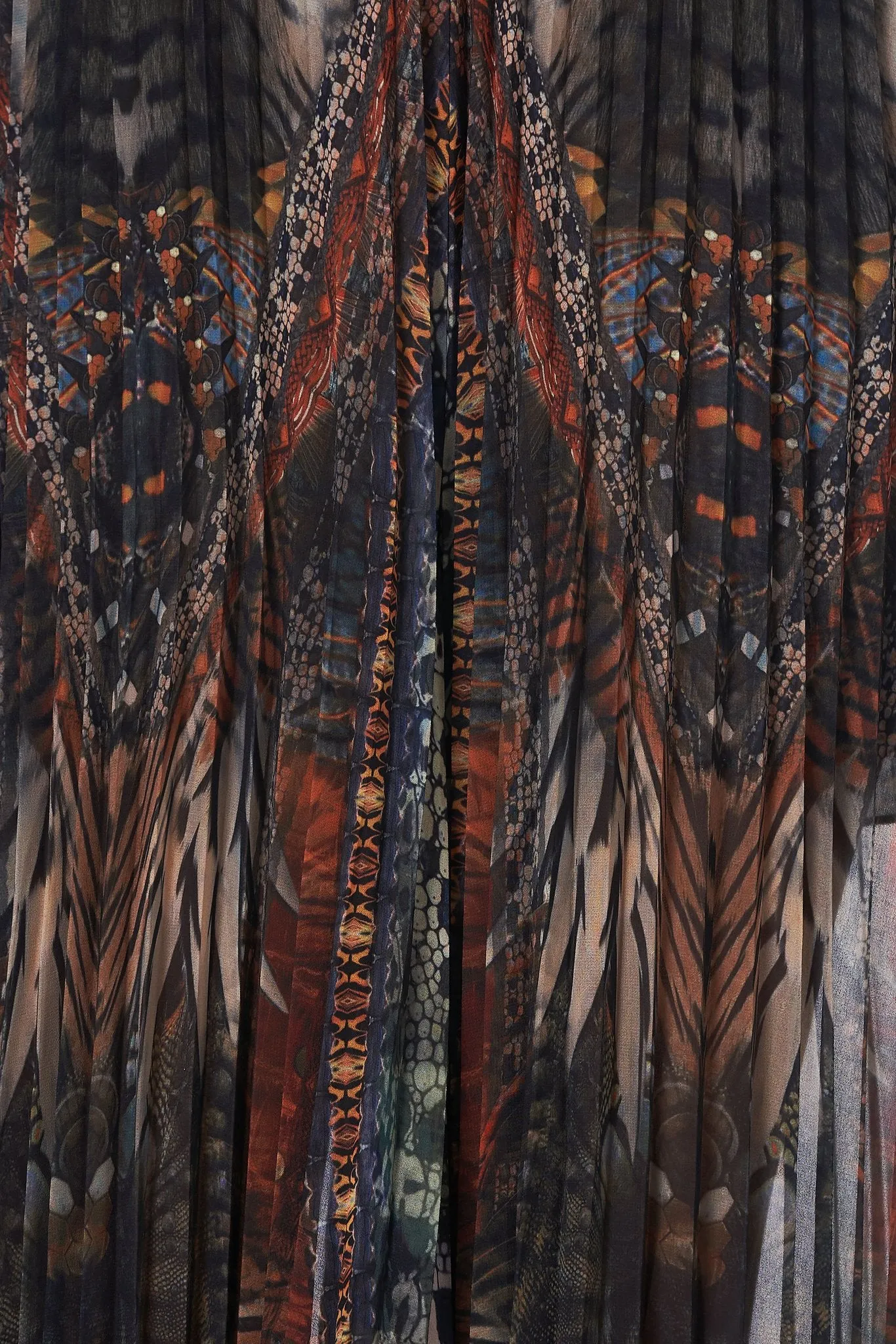 Pleated Jumpsuit W/ Yoke- Kakadu Calling
