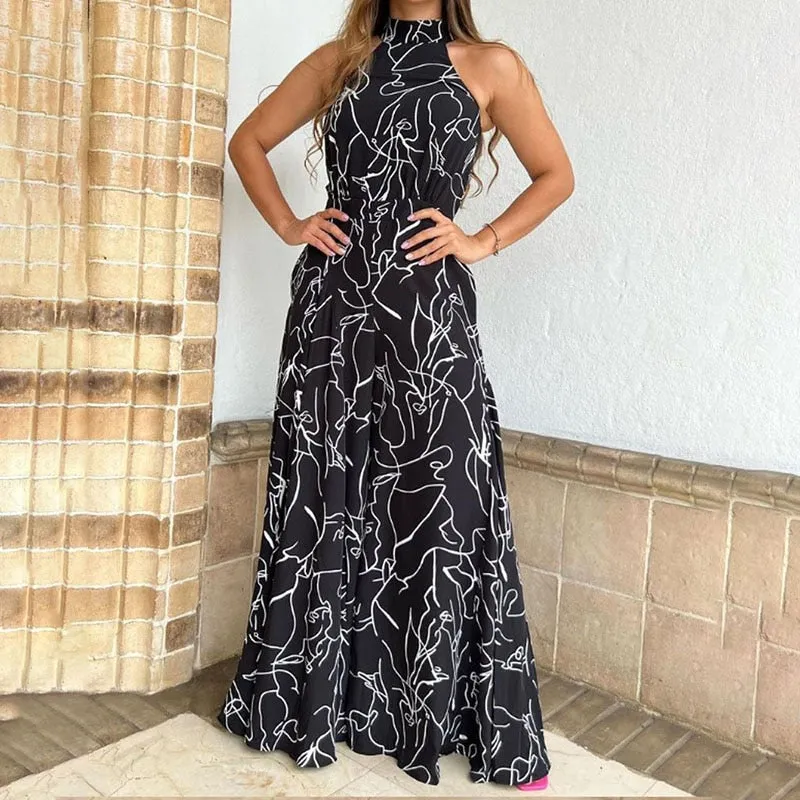 Sasha's Abstract Jumpsuit