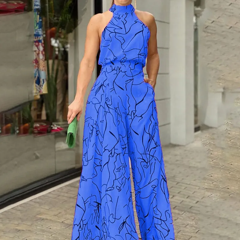 Sasha's Abstract Jumpsuit
