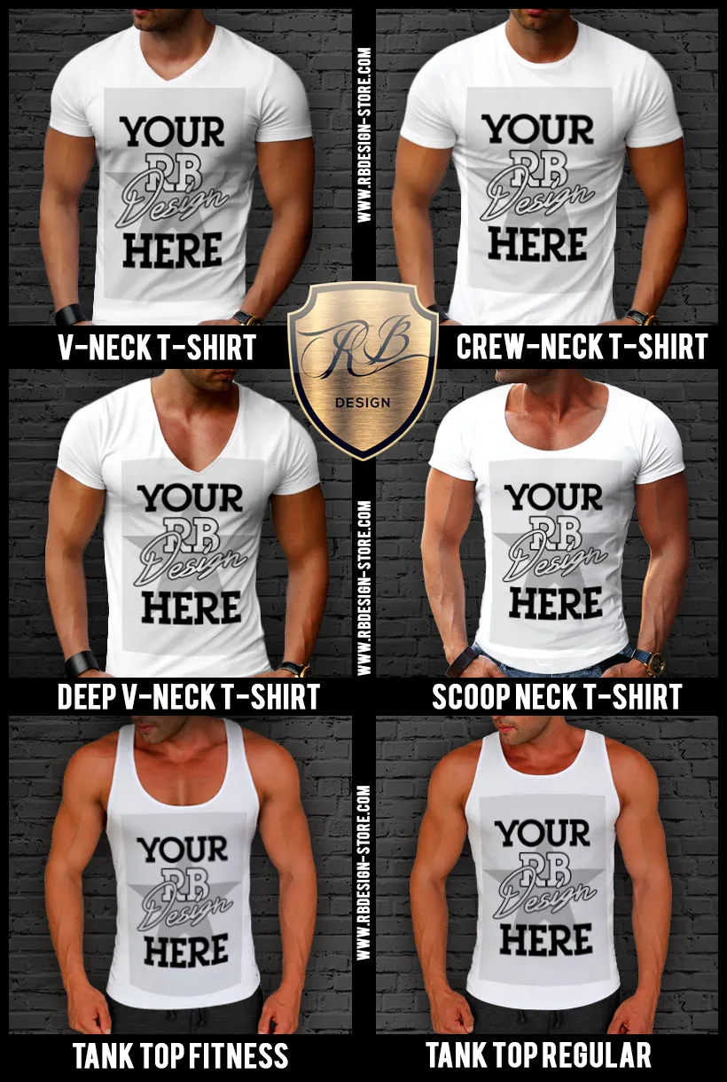 Sexy Girl Men's T-shirt Middle Finger Funny Slogan Tank Top MD446