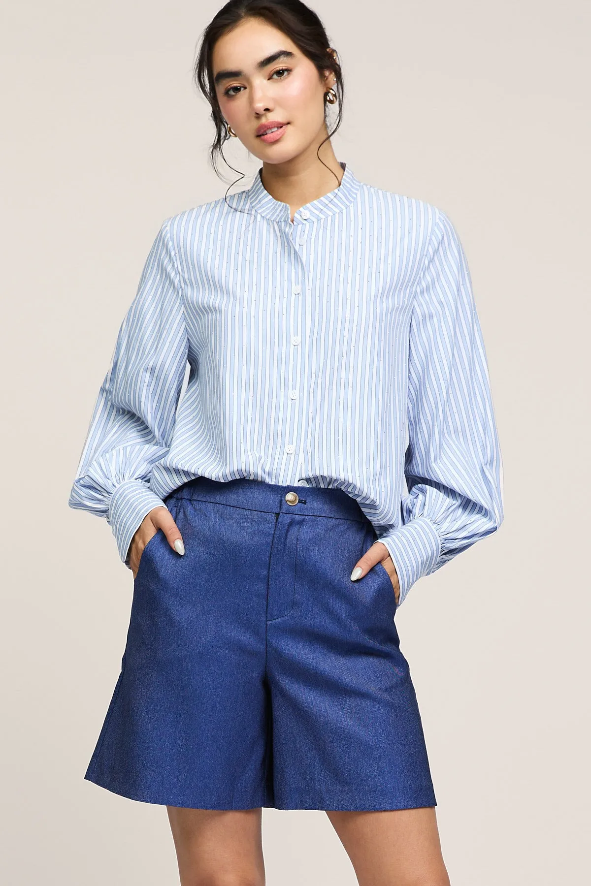 Stretch Waist Shorts