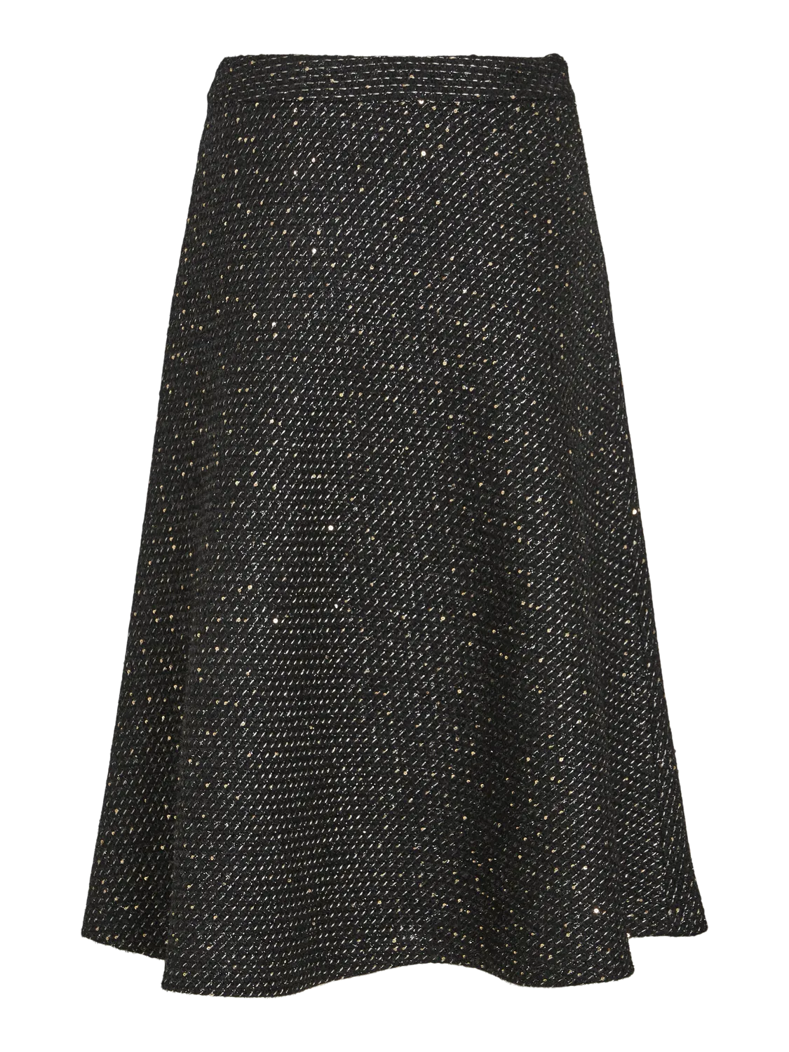 VIPLAX Midi Skirt - Black Beauty